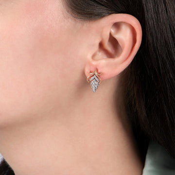 Buy Diamond Earrings / 14k Gold Baguette Diamond Channel Setting Disc Diamond  Stud Earrings / Unique Diamond Earrings by Ferkos Fine Jewelry Online in  India - Etsy