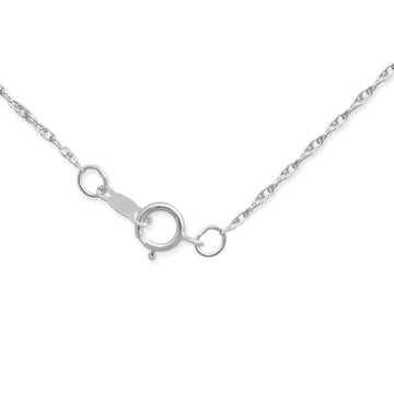 Jewelili Rose Gold Over Sterling Silver with 