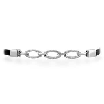 Jewelili Sterling Silver With 1/6 CTTW Natura