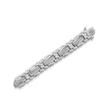 Jewelili Sterling Silver With 1.0 CTTW Natura