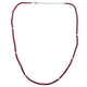 Load image into Gallery viewer, Jewelili Sterling Silver With Garnet Bead Pendant Necklace
