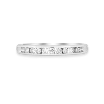 Jewelili Sterling Silver with 1/4 CTTW Natura