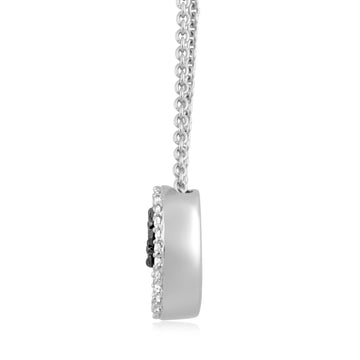 Jewelili Sterling Silver with 1/4 CTTW Treate