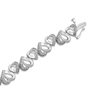 Jewelili Sterling Silver With 1/5 Cttw Natura